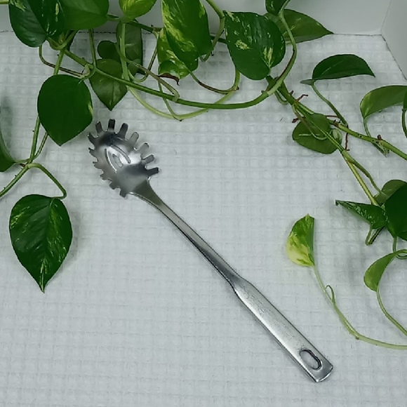 Vintage Inox Edelstahl Rost Frei 18/8 Stainless Steel Pasta Ladle - Picture 1 of 9
